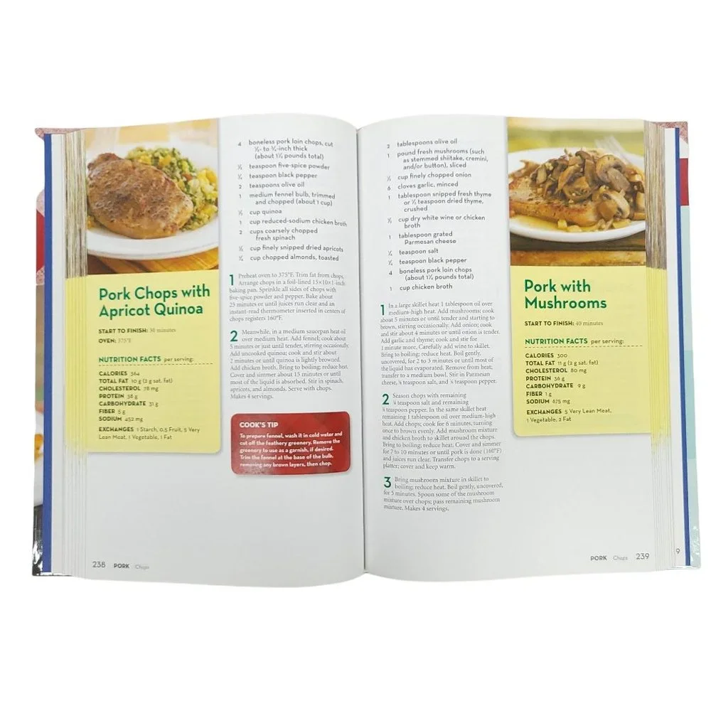 Better Homes And Gardens Eat Well Lose Weight 2008 Hardcover Cookbook Recipes